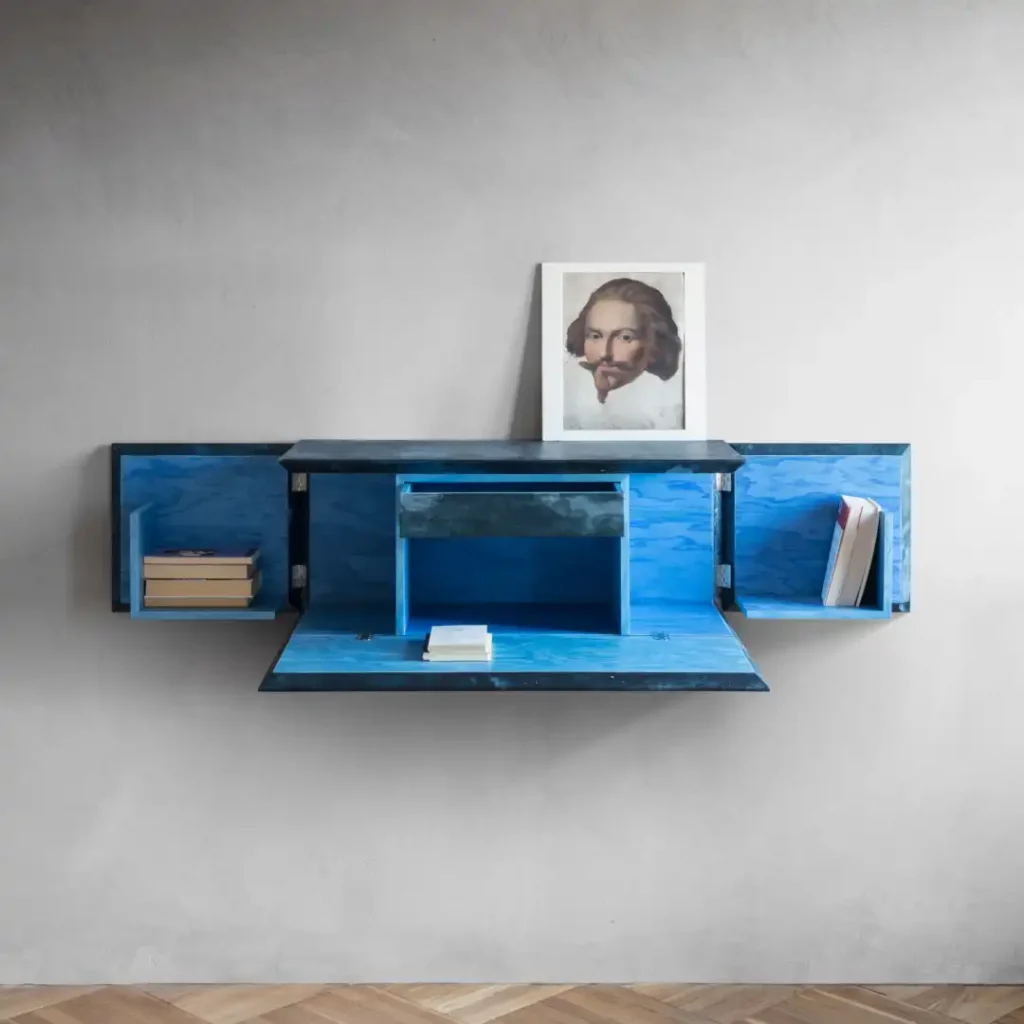Artision NFT certificate linked to bespoke furniture item